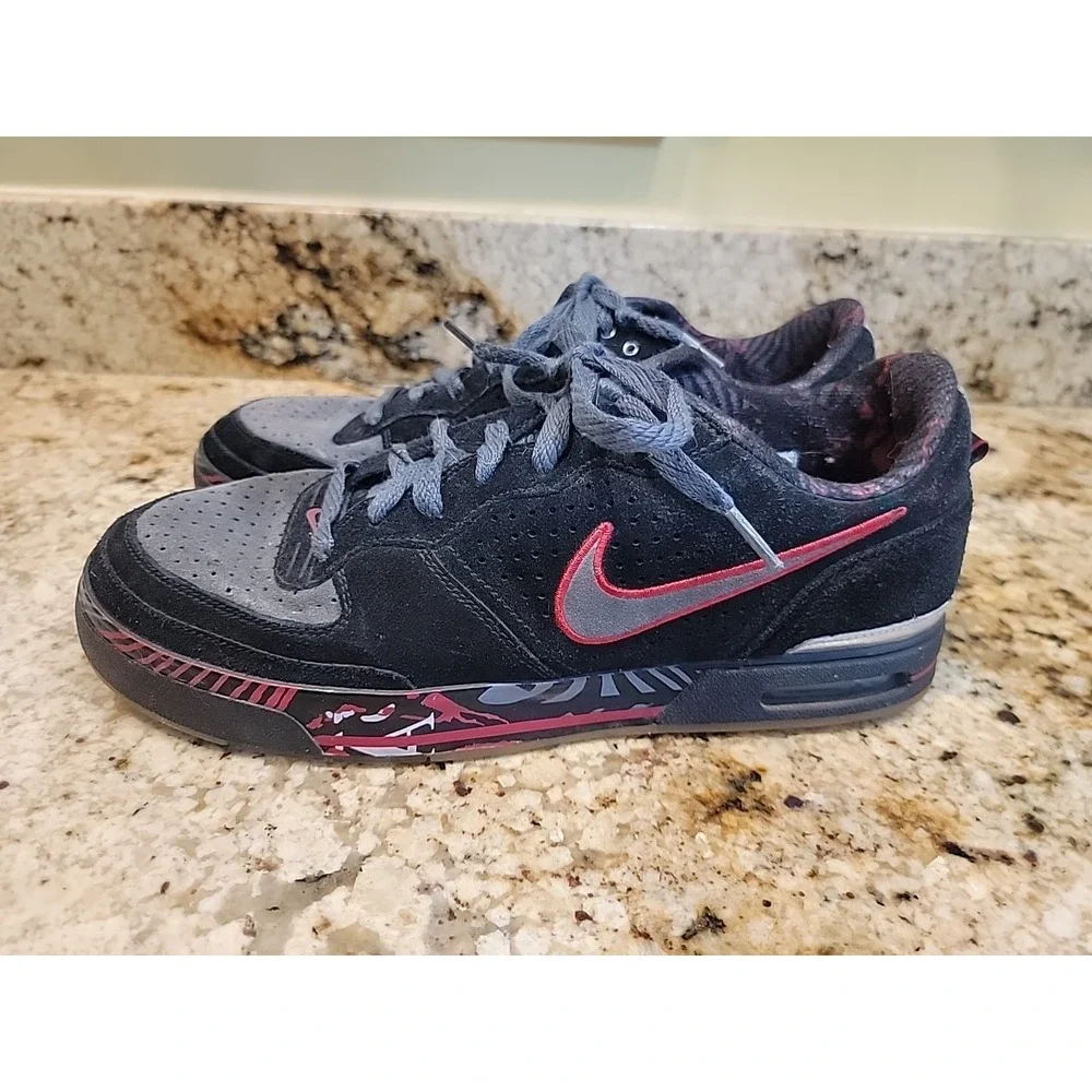 Nike Air Captivate 314336-002 Men's Skate SB Suede Leather Shoes US Size 12